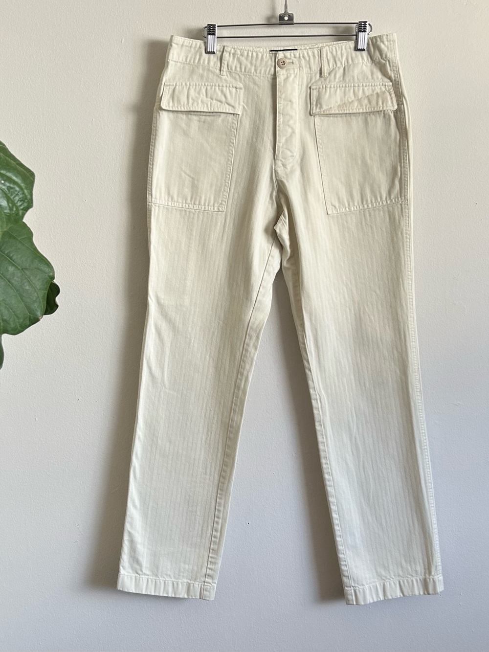 Todd Snyder Herringbone Twill Slim Pant